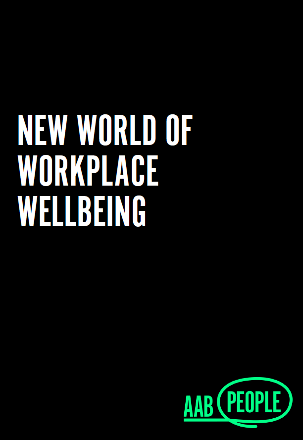 New world of workplace wellbeing cover